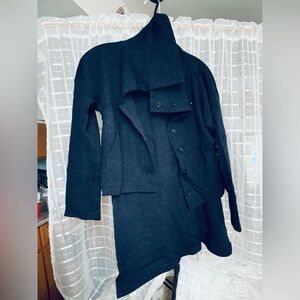 Morgane Le Fay Navy Blue Cardigan Sweater